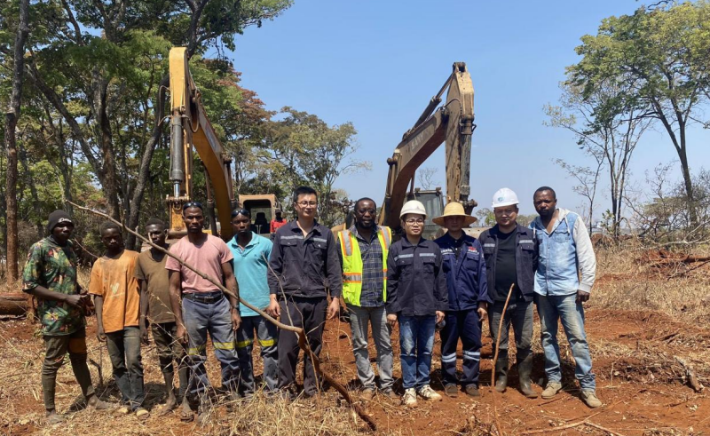 BG大游资源集团希富玛架空电力线路建设工程开工