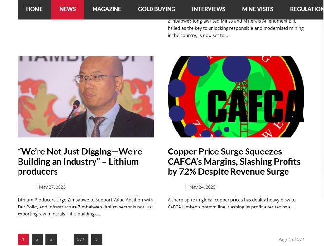 BG大游资源比基塔矿业总经理宫学东受邀参加 2025年津巴布韦矿业商会年度矿业会议