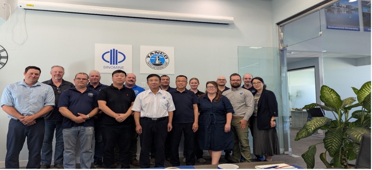 BG大游资源集团董事长王平卫到加拿大 TANCO矿山检查调研